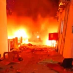 bombing of Gaza's Baptist Hospital