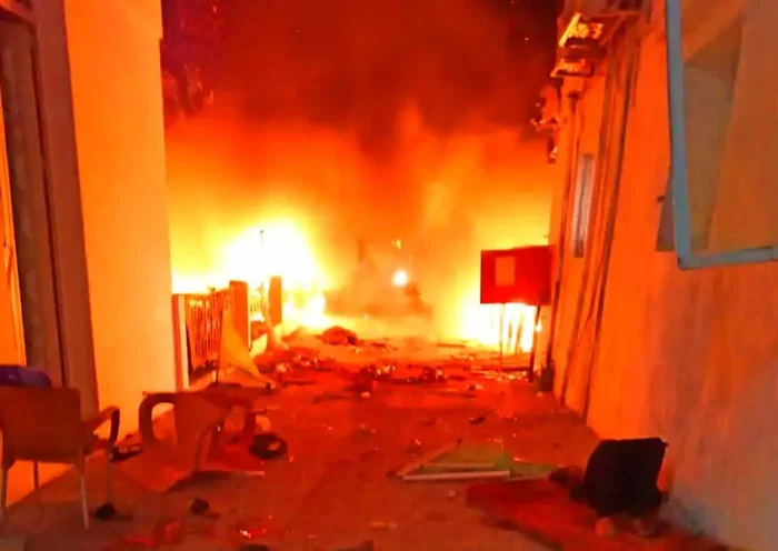 bombing of Gaza's Baptist Hospital