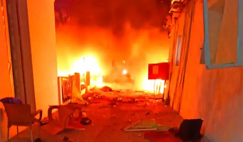 bombing of Gaza's Baptist Hospital