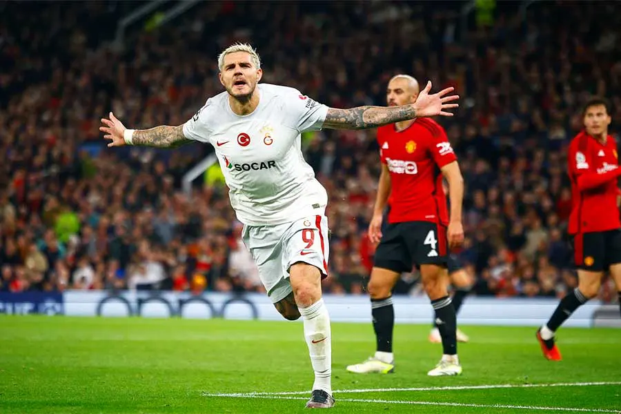 Galatasaray, Icardi goal in the Champions League