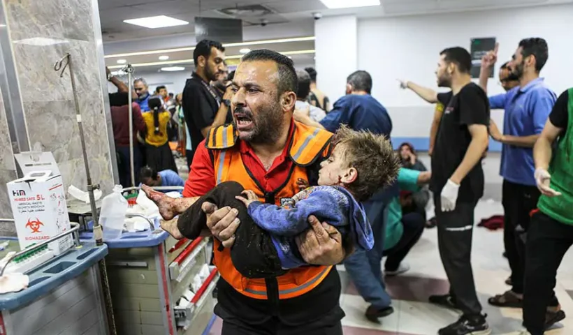 Gaza bombings victims