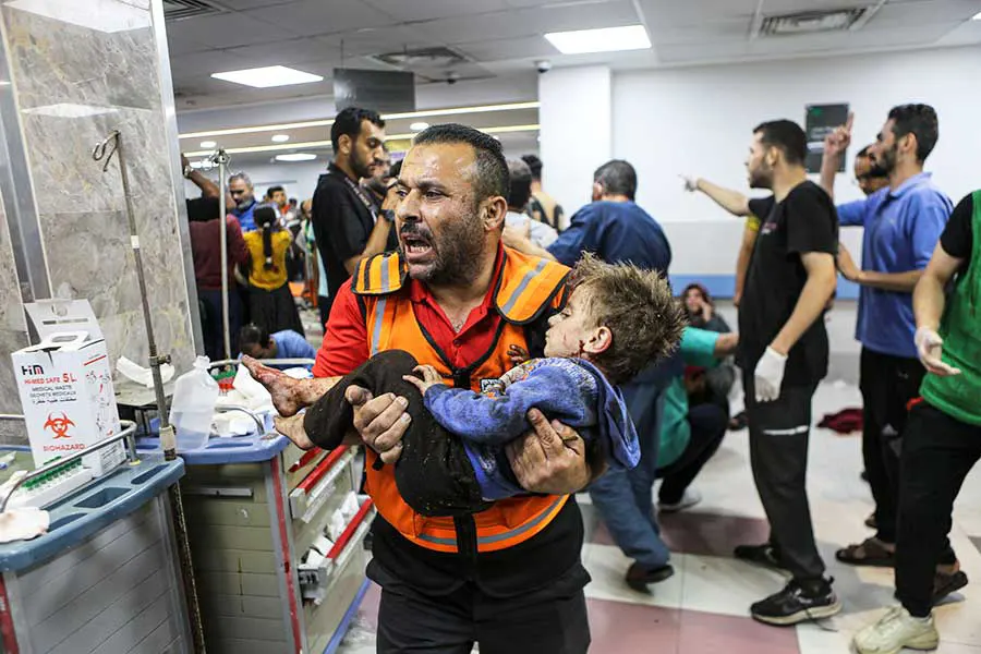Gaza bombings victims