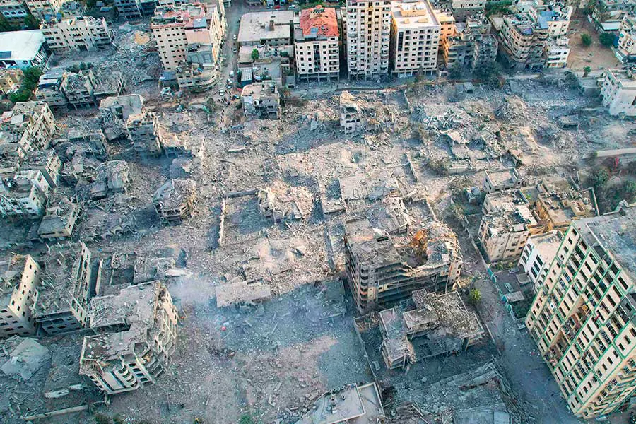 Gaza after Israel's bombings