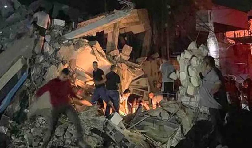 Gaza, Israeli shelling of a church