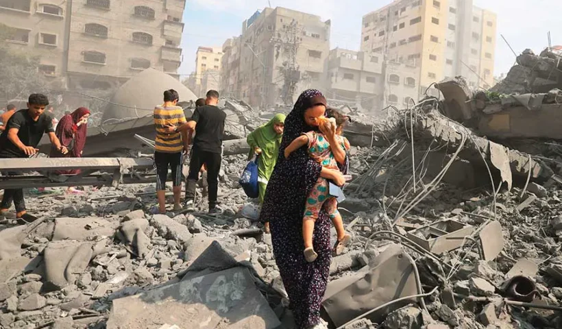Israel's bombardment of Gaza