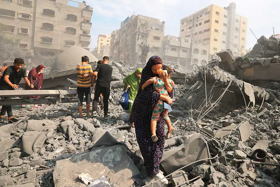 Israel's bombardment of Gaza