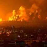 Israel bombardments on Gaza