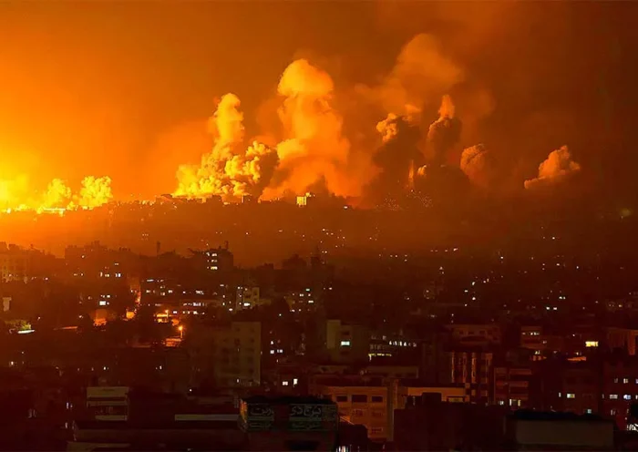 Israel bombardments on Gaza