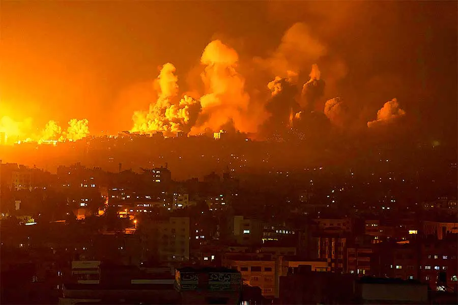 Israel bombardments on Gaza