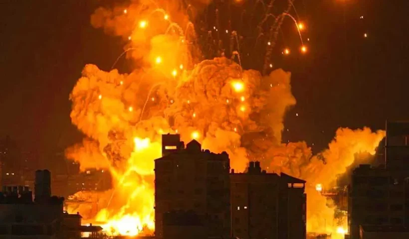 Israel's bombing of the Gaza Strip