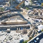 Istanbul, Roman and Byzantine ruins in Sarayburnu