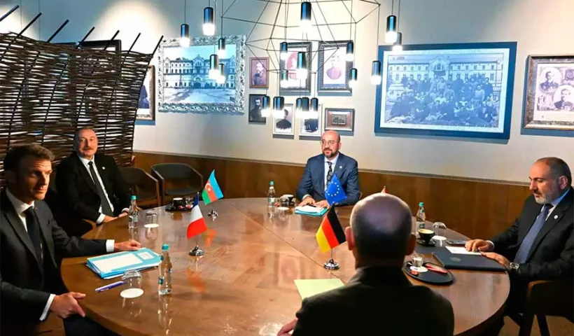negotiations with Azerbaijan, Armenia, EU, France and Germany