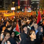 Turkey, protests against Israel