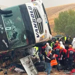 Turquía, accidente de autobús en Sivas