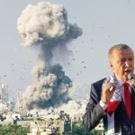 Erdoğan, bombing of Gaza