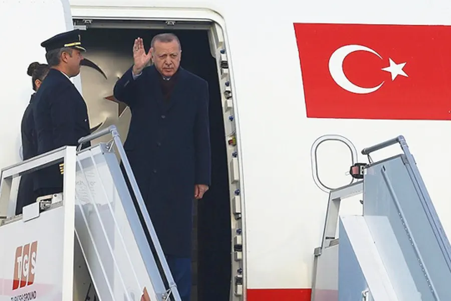 Erdoğan, presidential plane