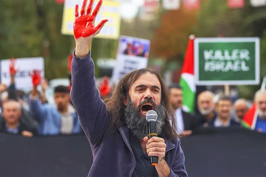 Turkey, protests against Israel in Ankara