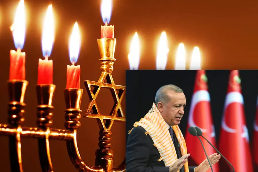 Erdoğan felicita el Hanukka a los judíos