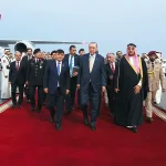 Erdoğan llega a Qatar