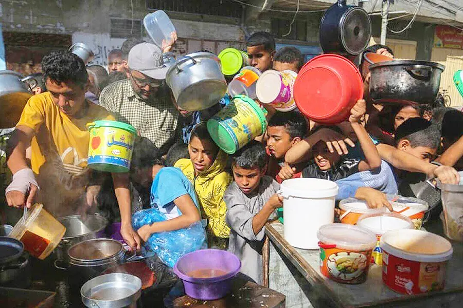 Gaza, hambruna entre los palestinos