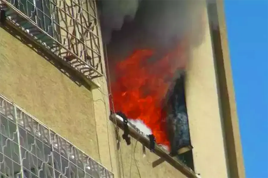 Turkey, house fire