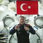 astronauta turco en la Estación Espacial Internacional