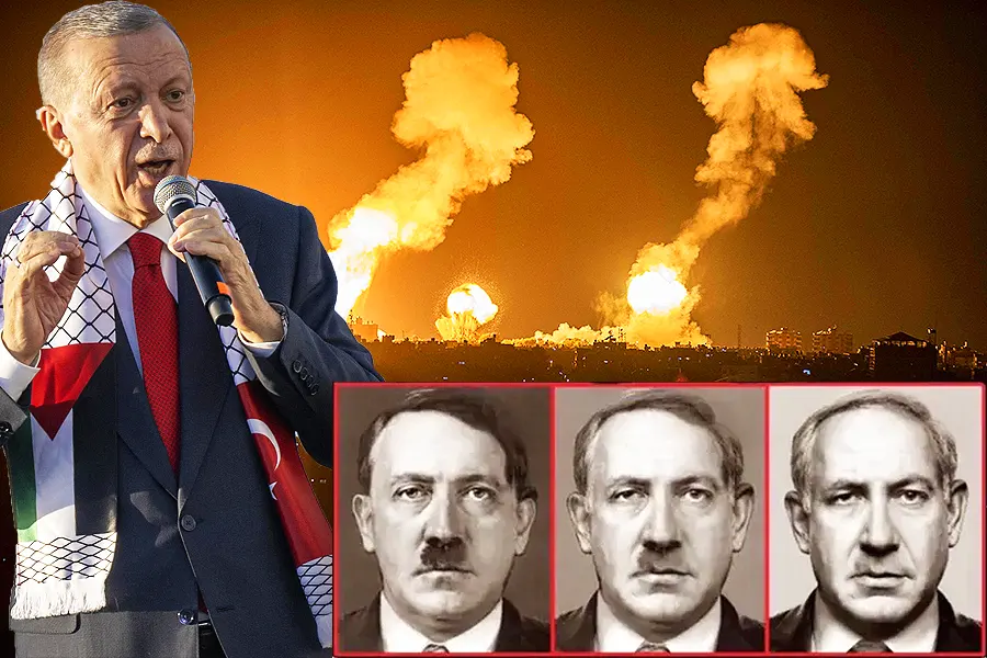 Erdoğan compara a Netanyahu con Hitler