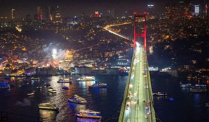 Estambul, celebraciones por el Año Nuevo