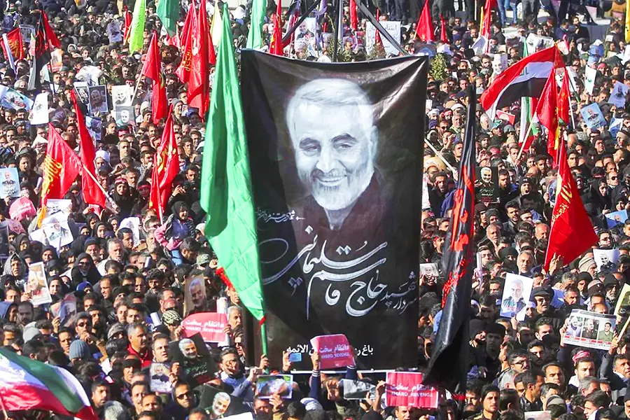 Iran, ceremony for Soleimani