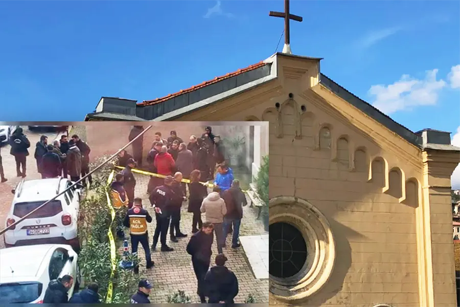 Istanbul, murder in a church