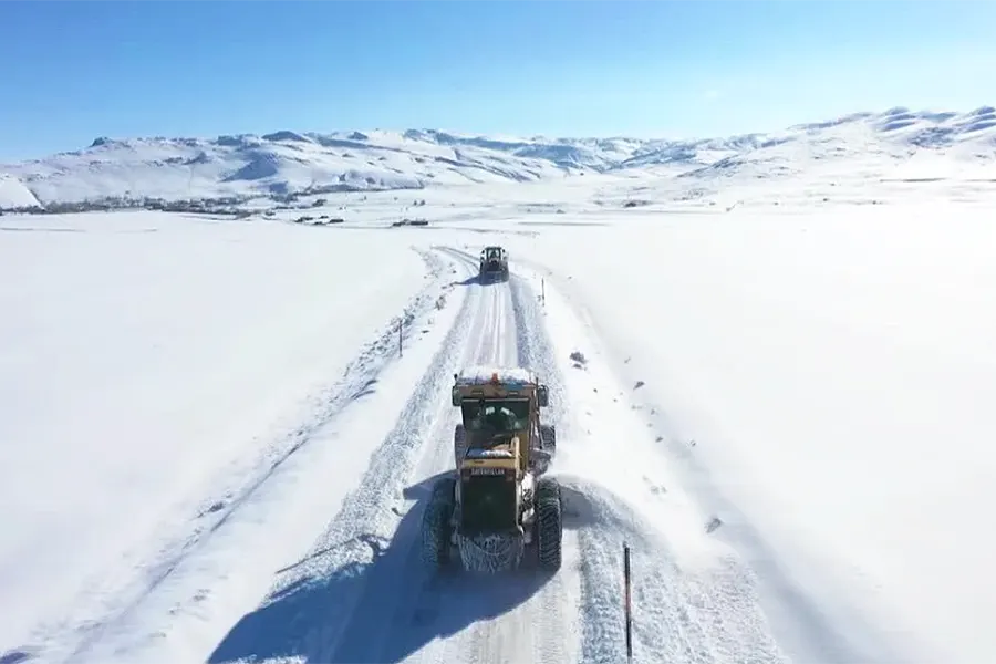 snow in Turkey