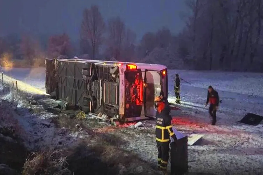 Turkey, bus crash