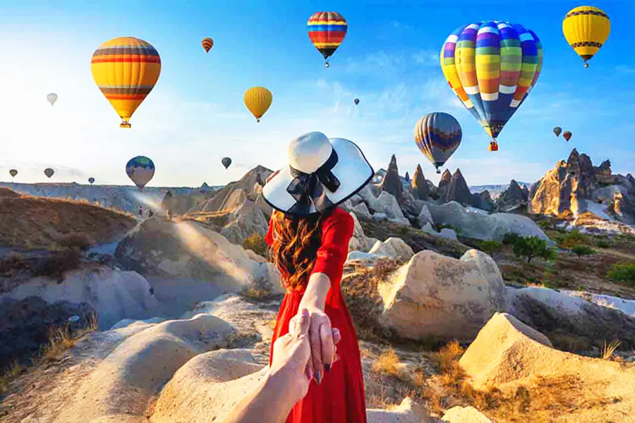 Turkey, tourism in Cappadocia