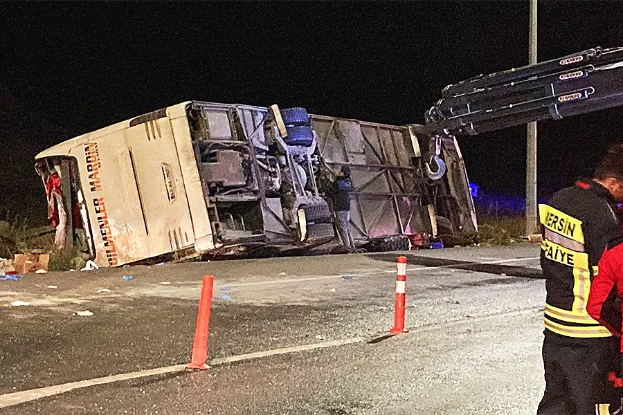 Turquía, accidente de autobús