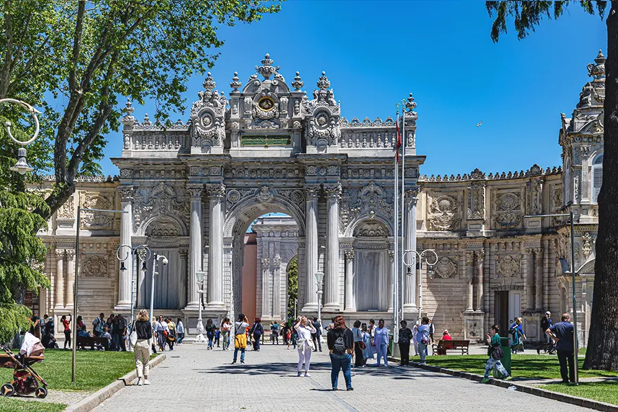 Tourism, Dolmabahçe Palace in Istanbul