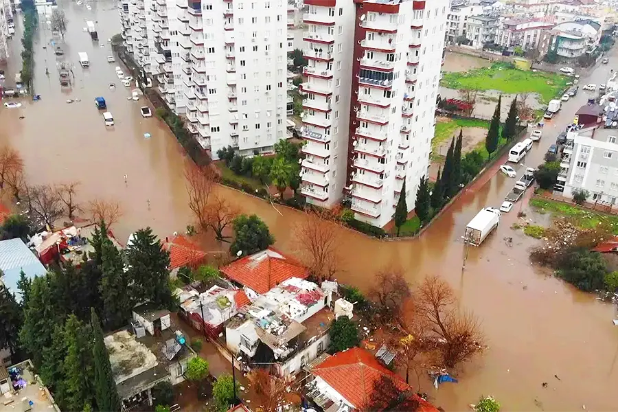 Turkey, floods in Antalya
