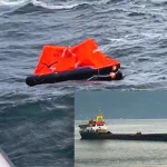 Turquía, barco hundido en el Mar de Mármara