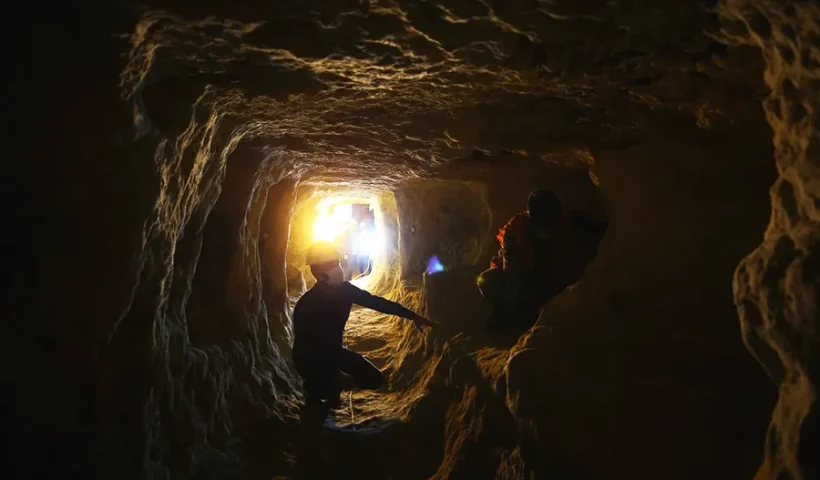 Turquía, ciudad subterránea de Matiate
