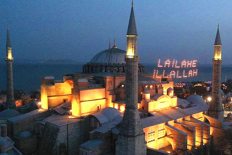 Estambul, Santa Sofía en Ramadán