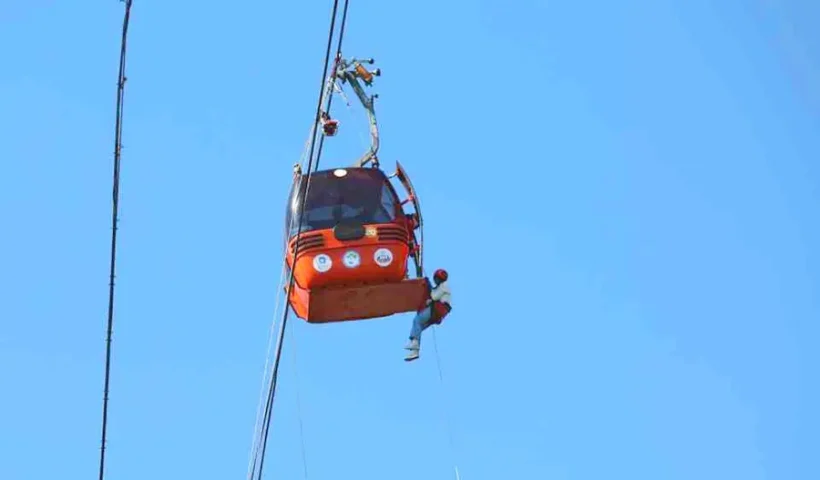 accidente de teleférico en Turquía