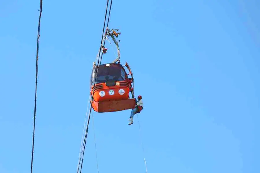 accidente de teleférico en Turquía