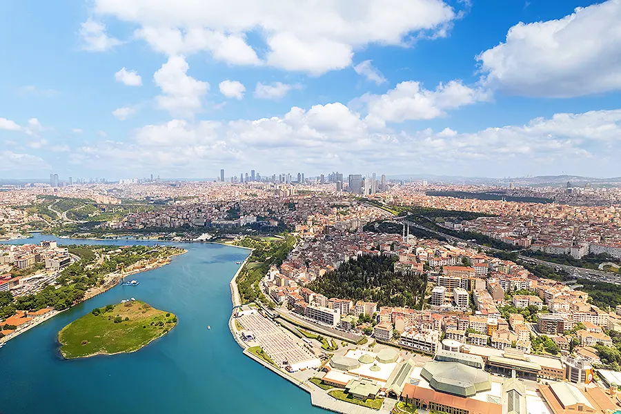 Estambul, vista aérea