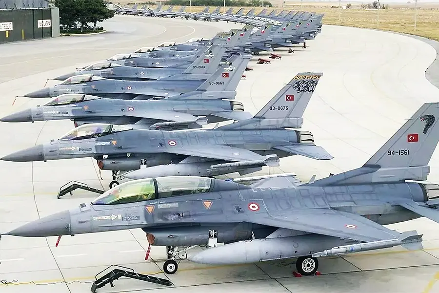 F16 del ejército turco