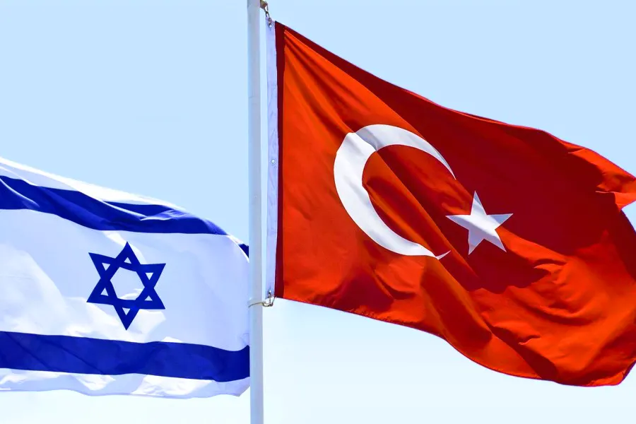 Israel y Turquía, banderas