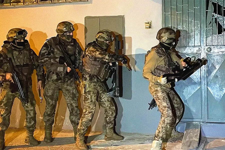 Turquía, redada policial