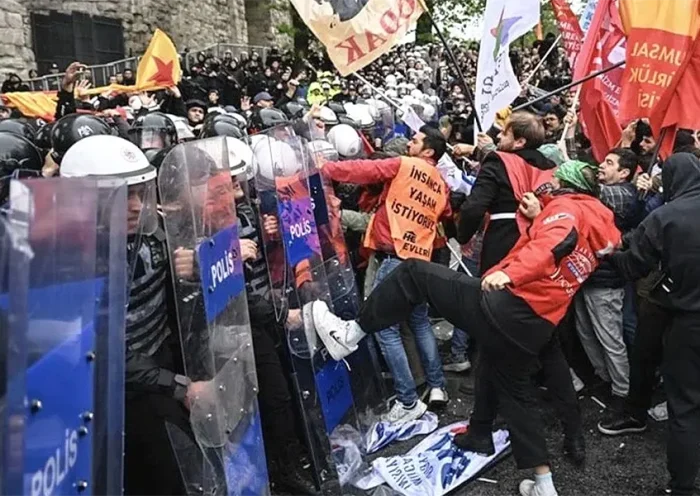 Estambul, enfrentamientos el Primero de Mayo