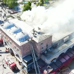Estambul, incendio en el Bazar de las Especias