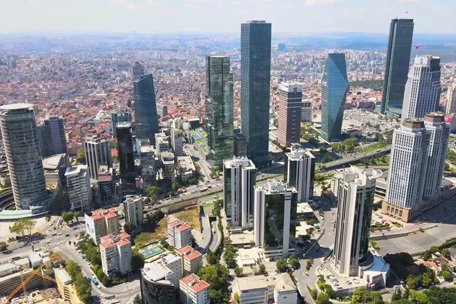 Istanbul skyscrapers