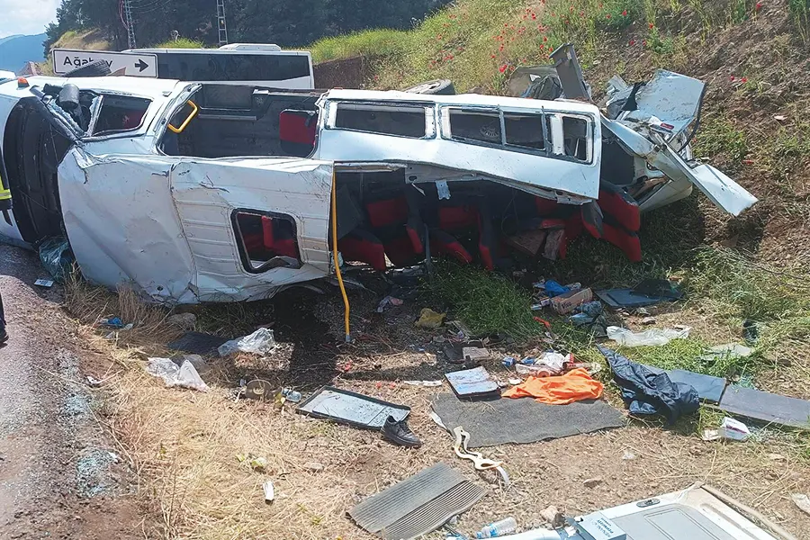 Turkey, bus accident