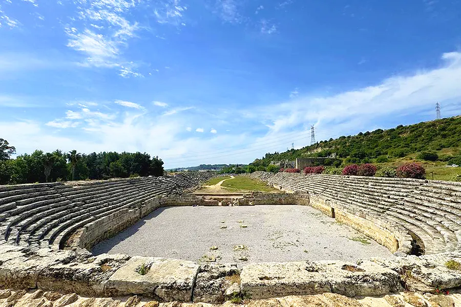 Turquía, estadio romano en Perge, Antalya